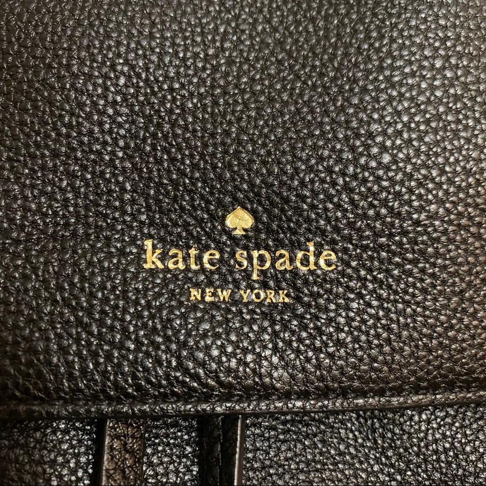 ♠️ Kate Spade Black Drawstring Backpack - Picture 8 of 9